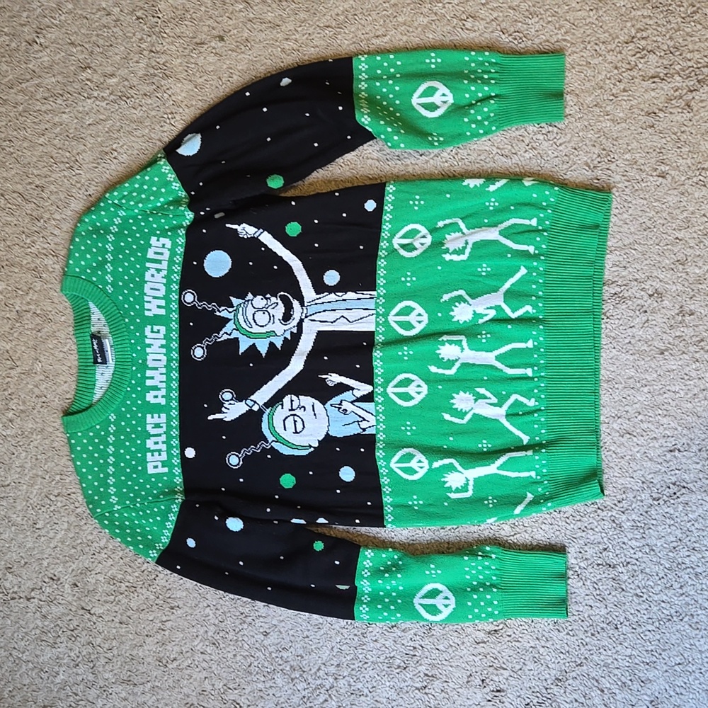 Rick and Morty Christmas Sweater